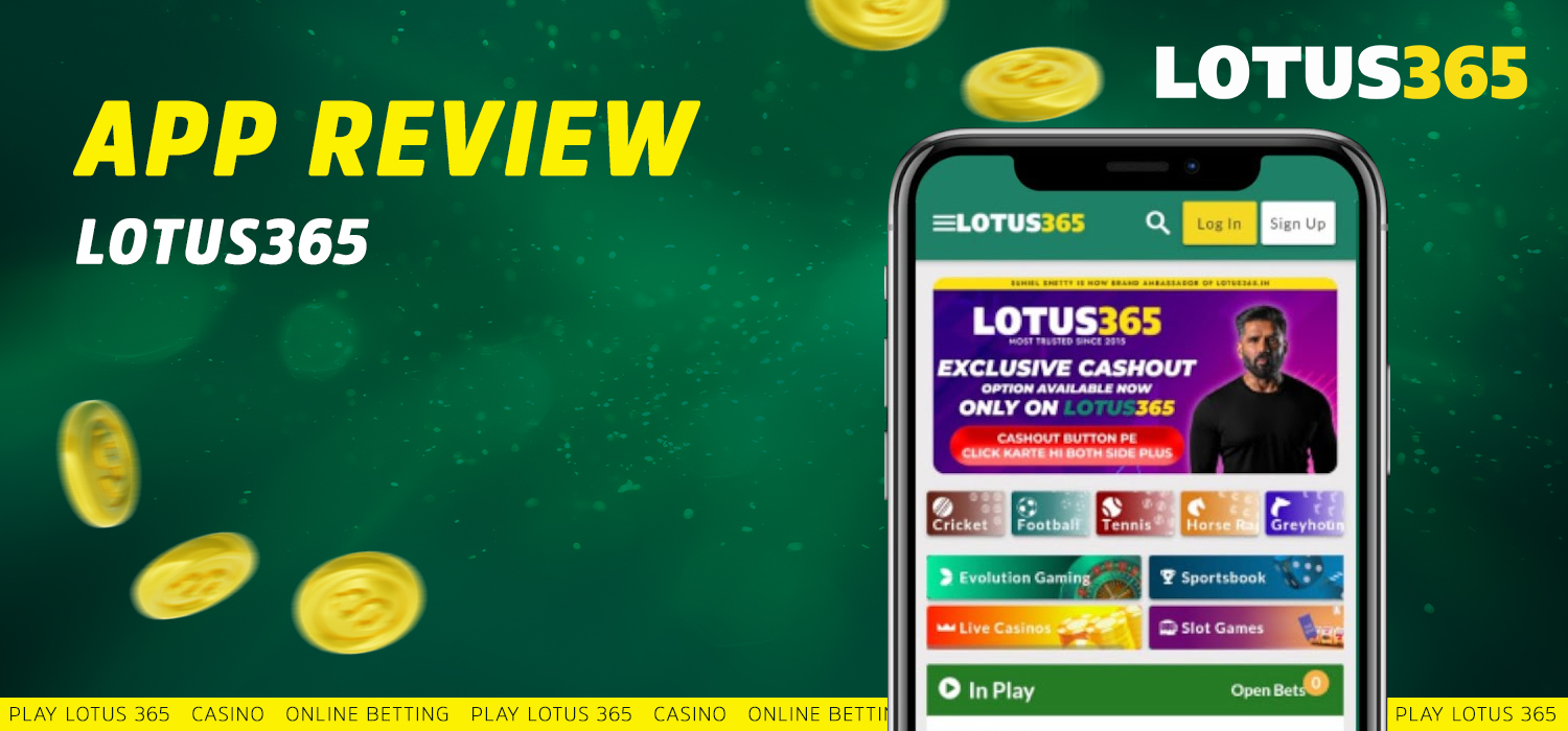 Lotus365 India casino and sports betting app review
