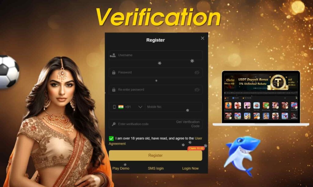 Lotus365 India website account Verification guide
