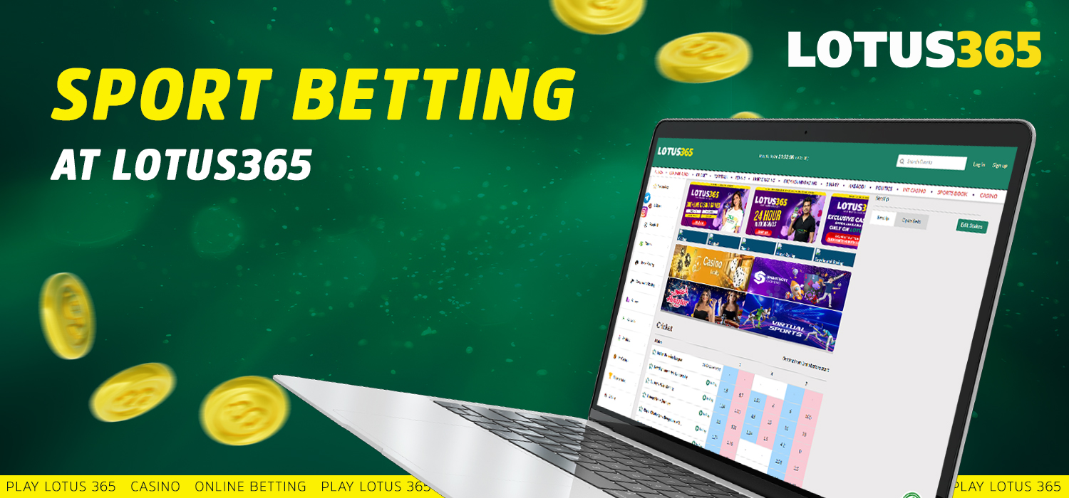 Sport Betting review at Lotus365 Indian platform
